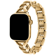 Bracelet Apple Watch Lisa - acier - or