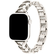 Bracelet Apple Watch Lisa - acier - lumière stellaire