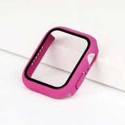 Coque rigide Apple Watch Clypeo - rouge rosé