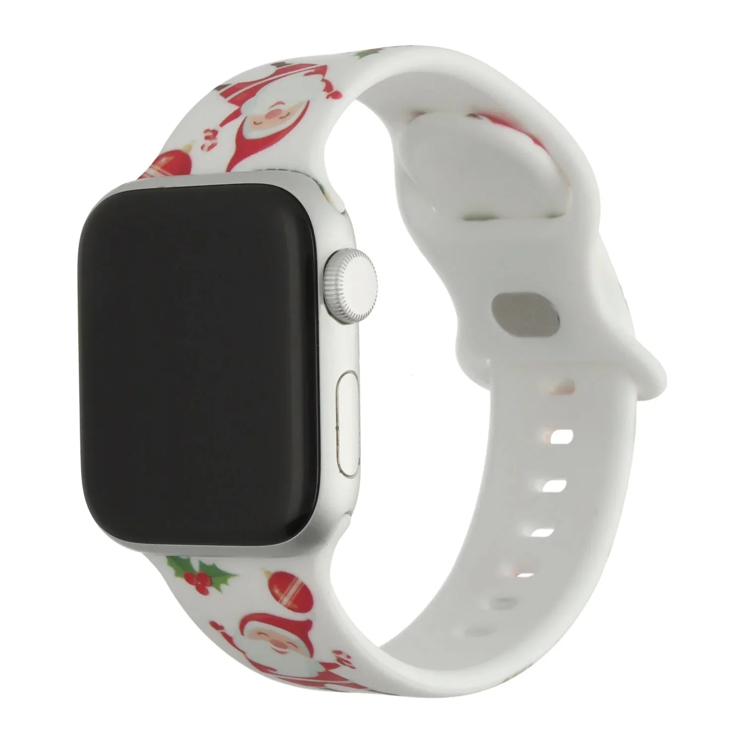 Bracelet imprimé pour Apple Watch - silicone - Noël - Édition limitée 2024