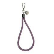 Cordon de téléphone Diamond - violet - argent