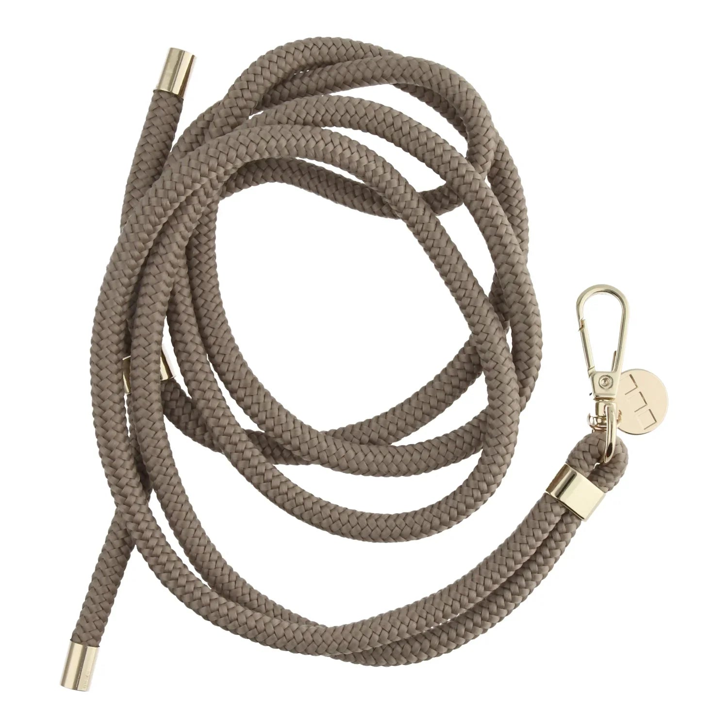 Cordon de téléphone Longa - beige - doré
