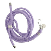 Cordon de téléphone Longa - violet - argent