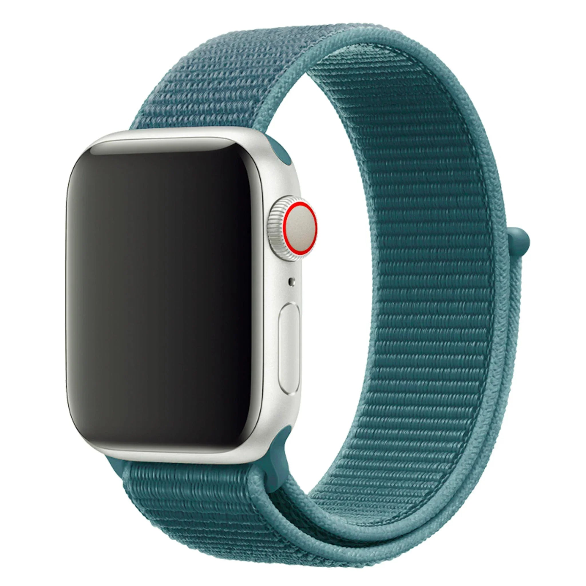 Bracelet Apple Watch - tissé - nylon - vert sapin