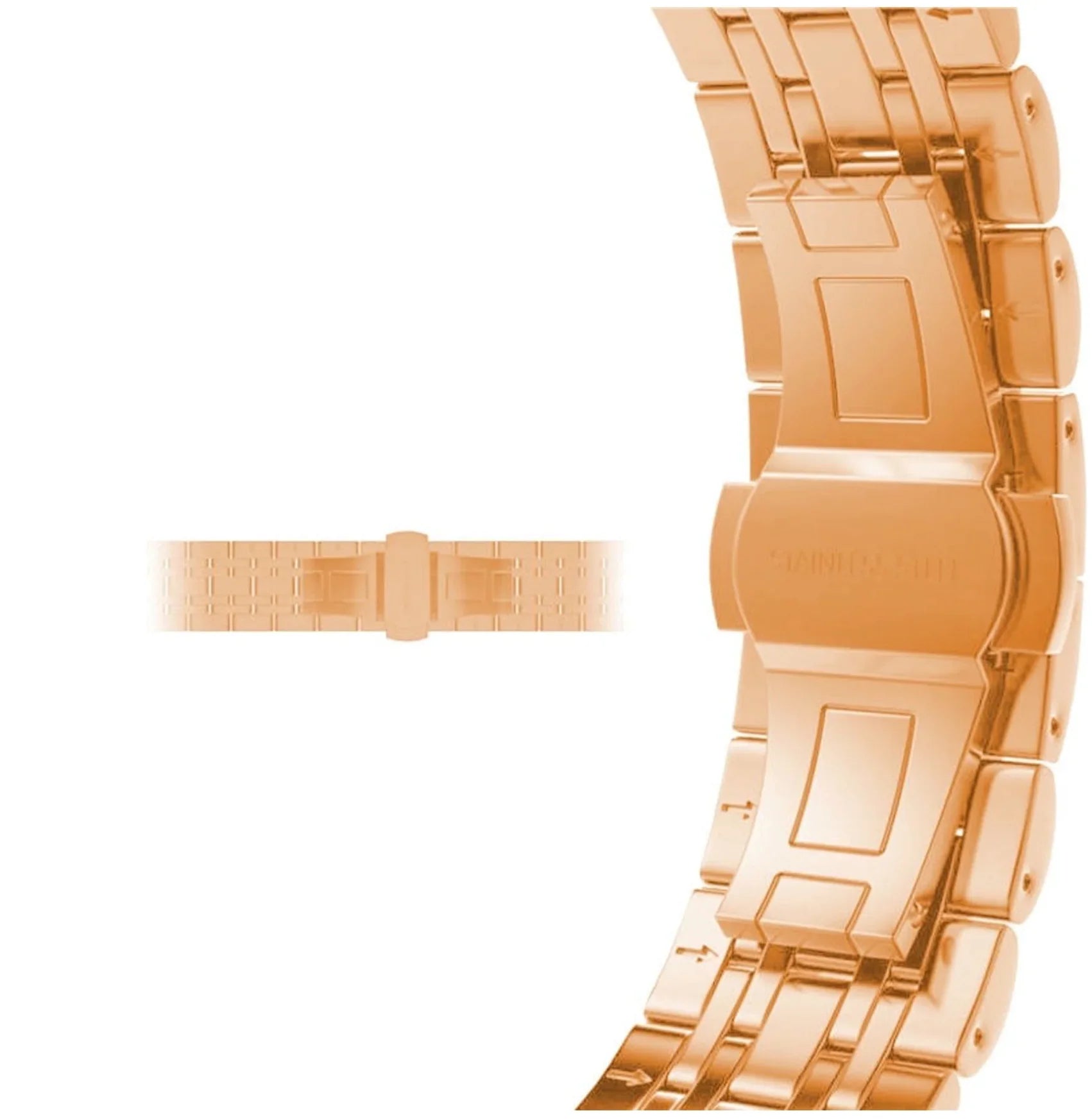 Bracelet maillons chic Apple Watch - acier