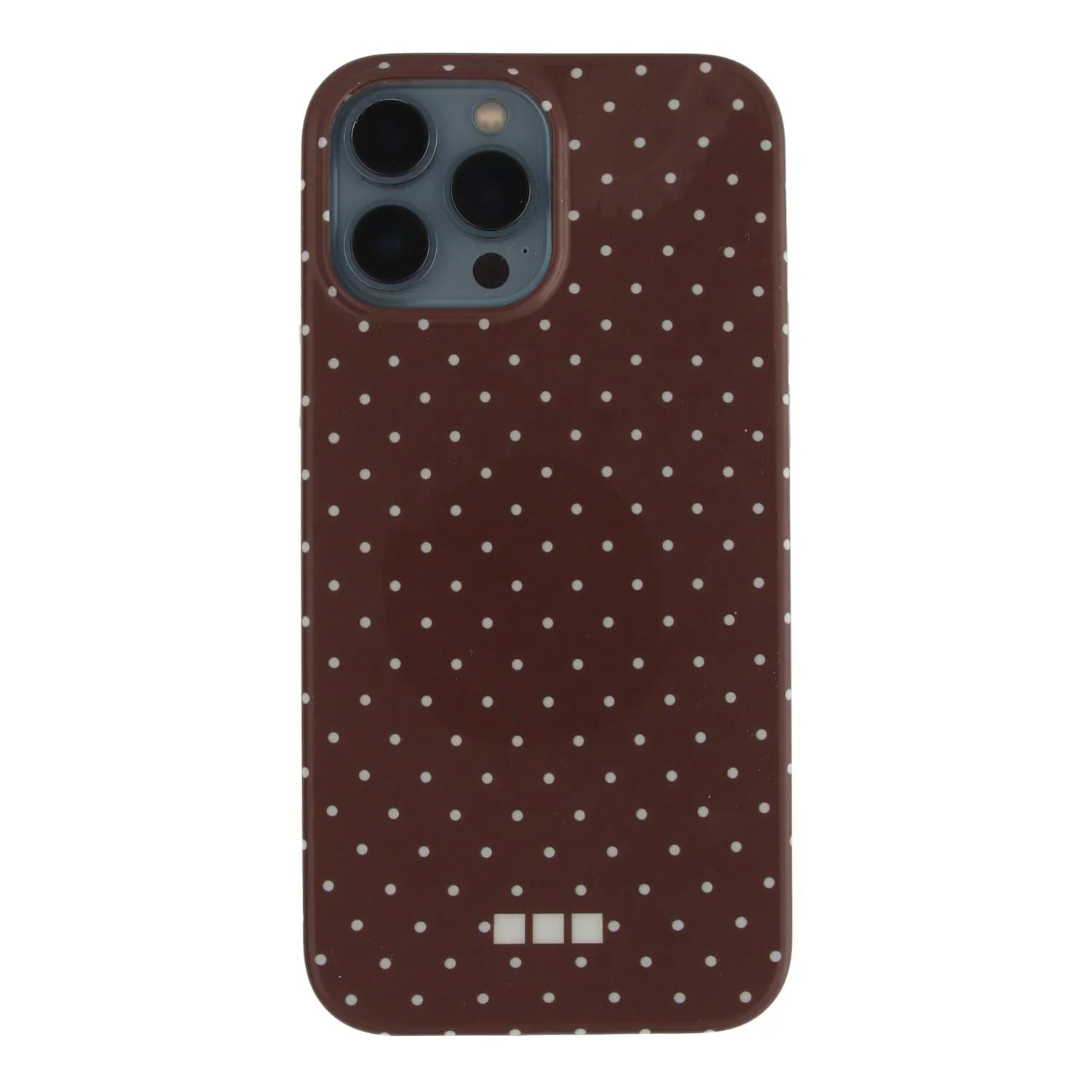 Coque iPhone à pois