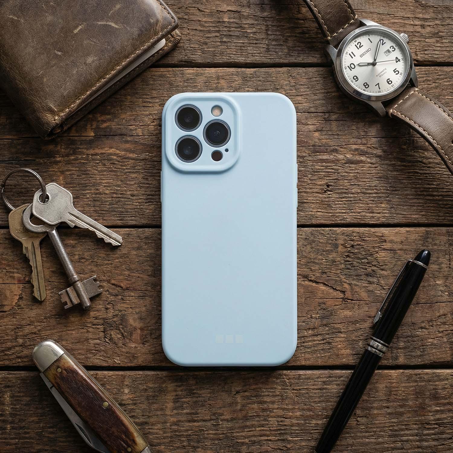 Coque iPhone Coloree - bleue