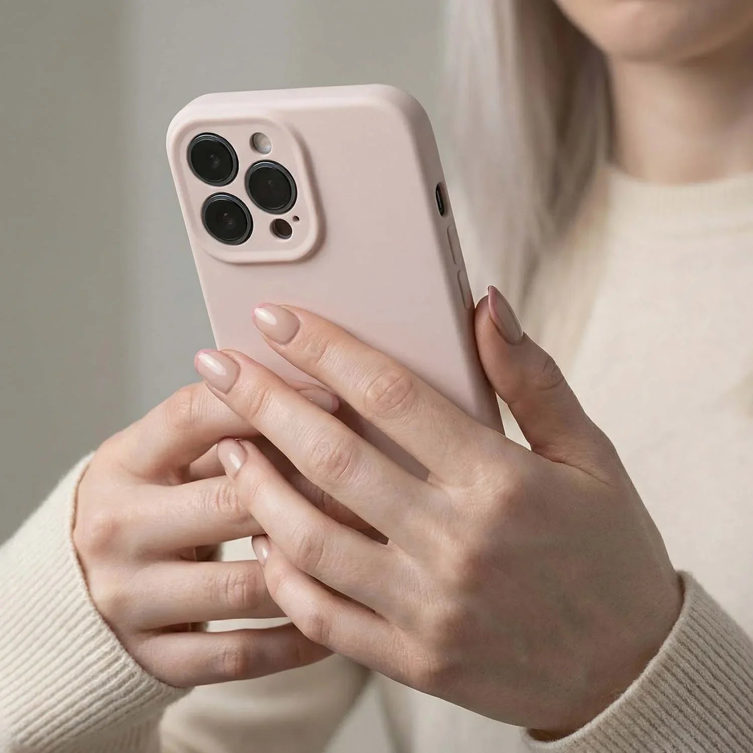 Coque iPhone Coloree - Rose