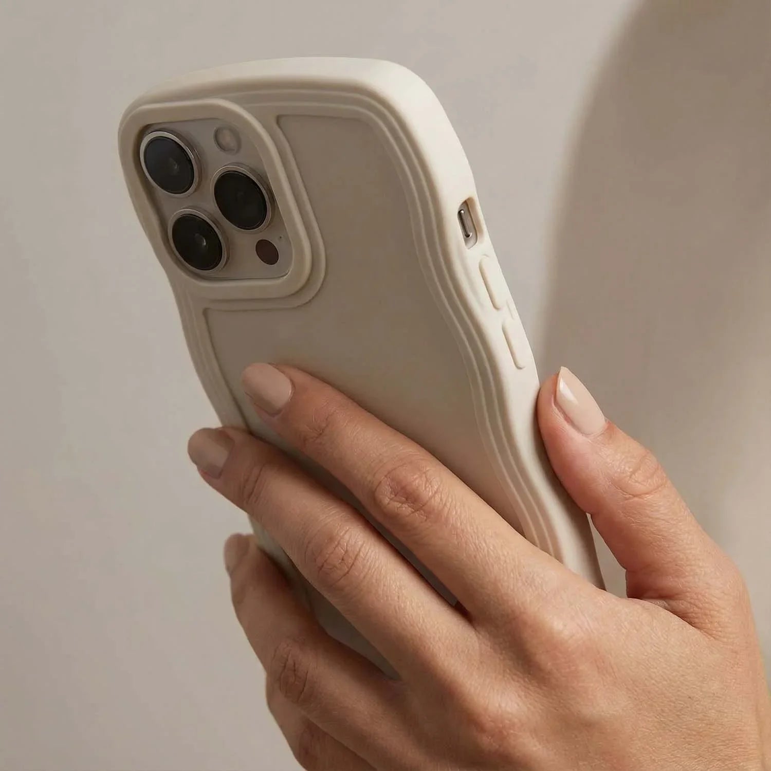 Coque iPhone Curve - Lumière stellaire