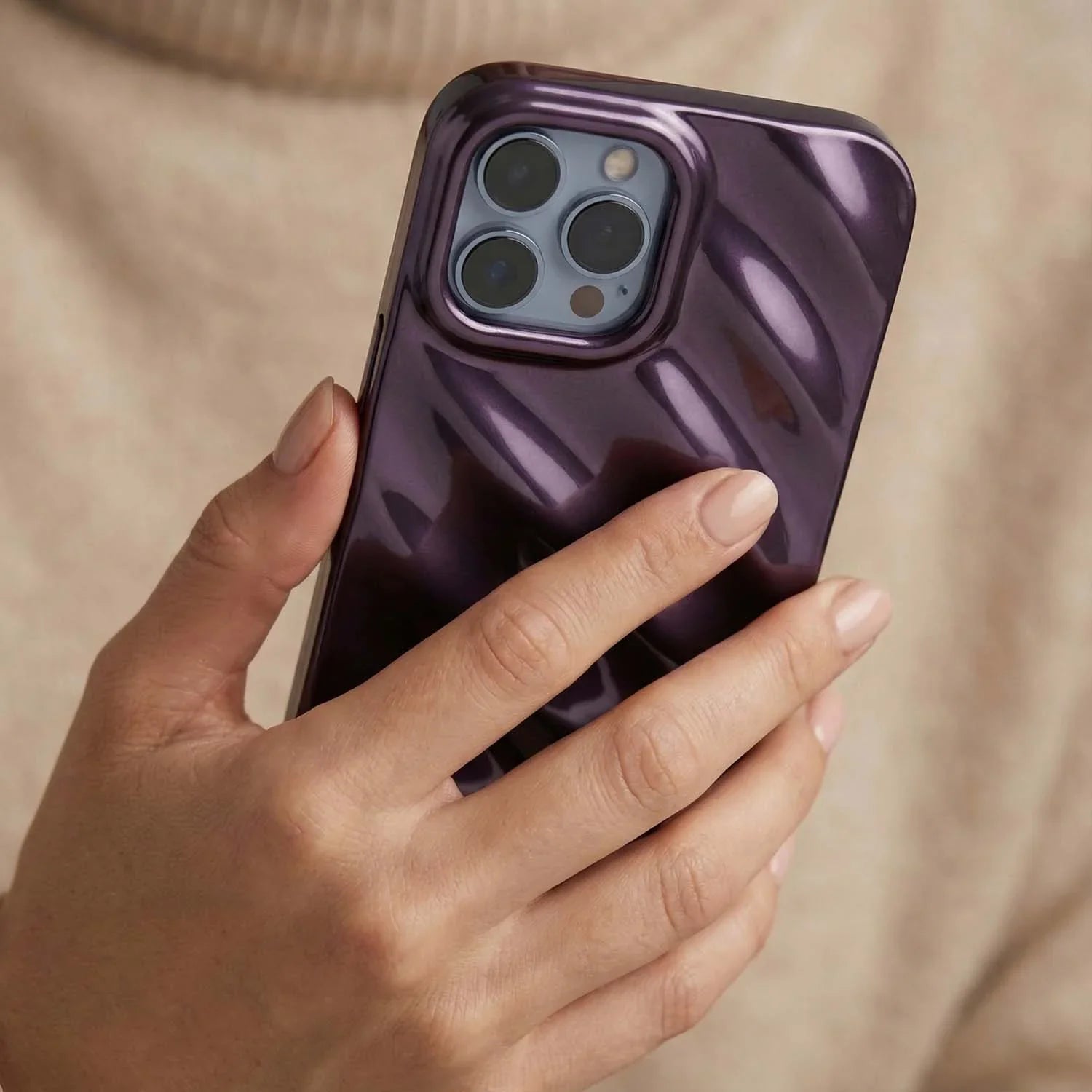Coque iPhone Lustra - violette