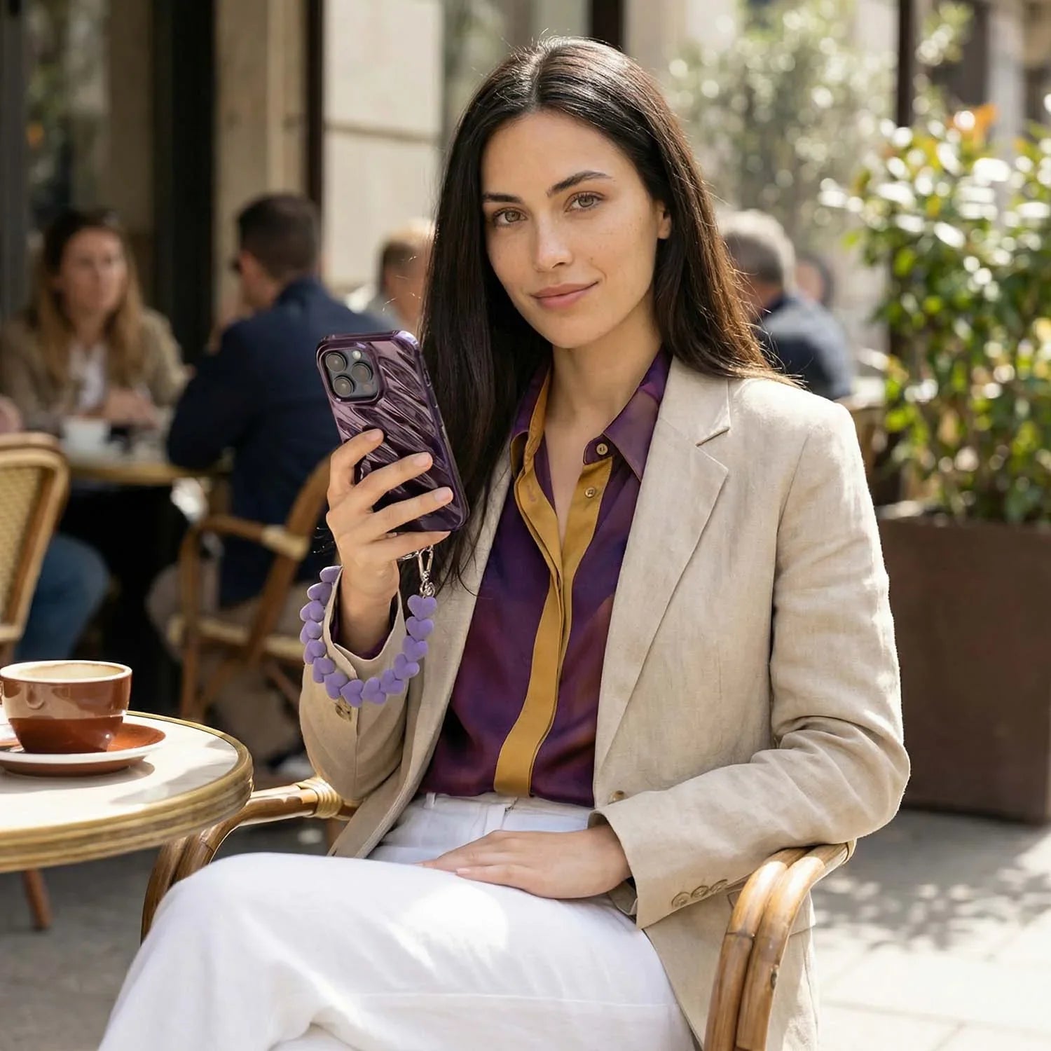 Coque iPhone Lustra - violette