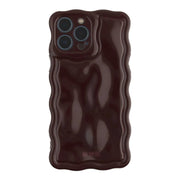 Coque iPhone Sparkle - bordeaux