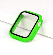 Apple Watch étui rigide Clypeo - vert fluorescent