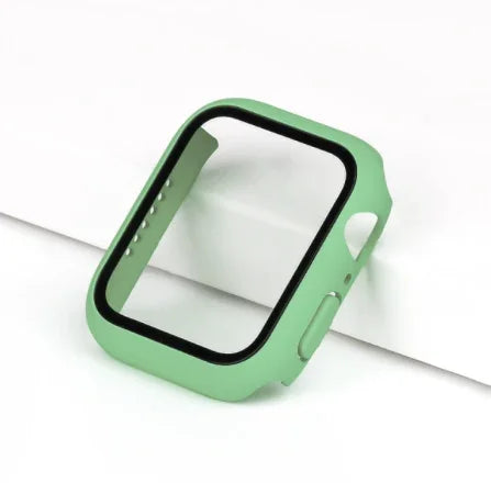 Coque rigide Clypeo pour Apple Watch - vert menthe