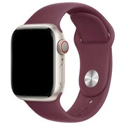 Bracelet Apple Watch Ovaro - silicone - mûre