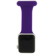 Bracelet de montre d'infirmière Apple Watch - silicone - violet