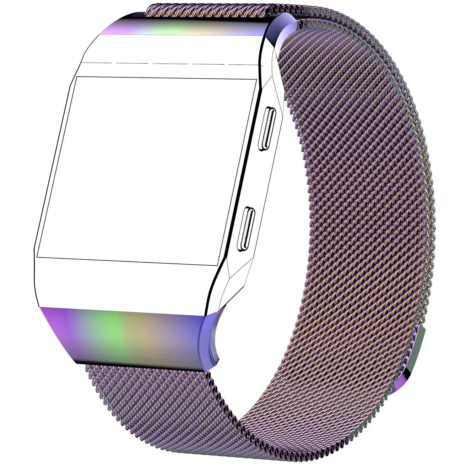 Fitbit ionic sales milanese loop