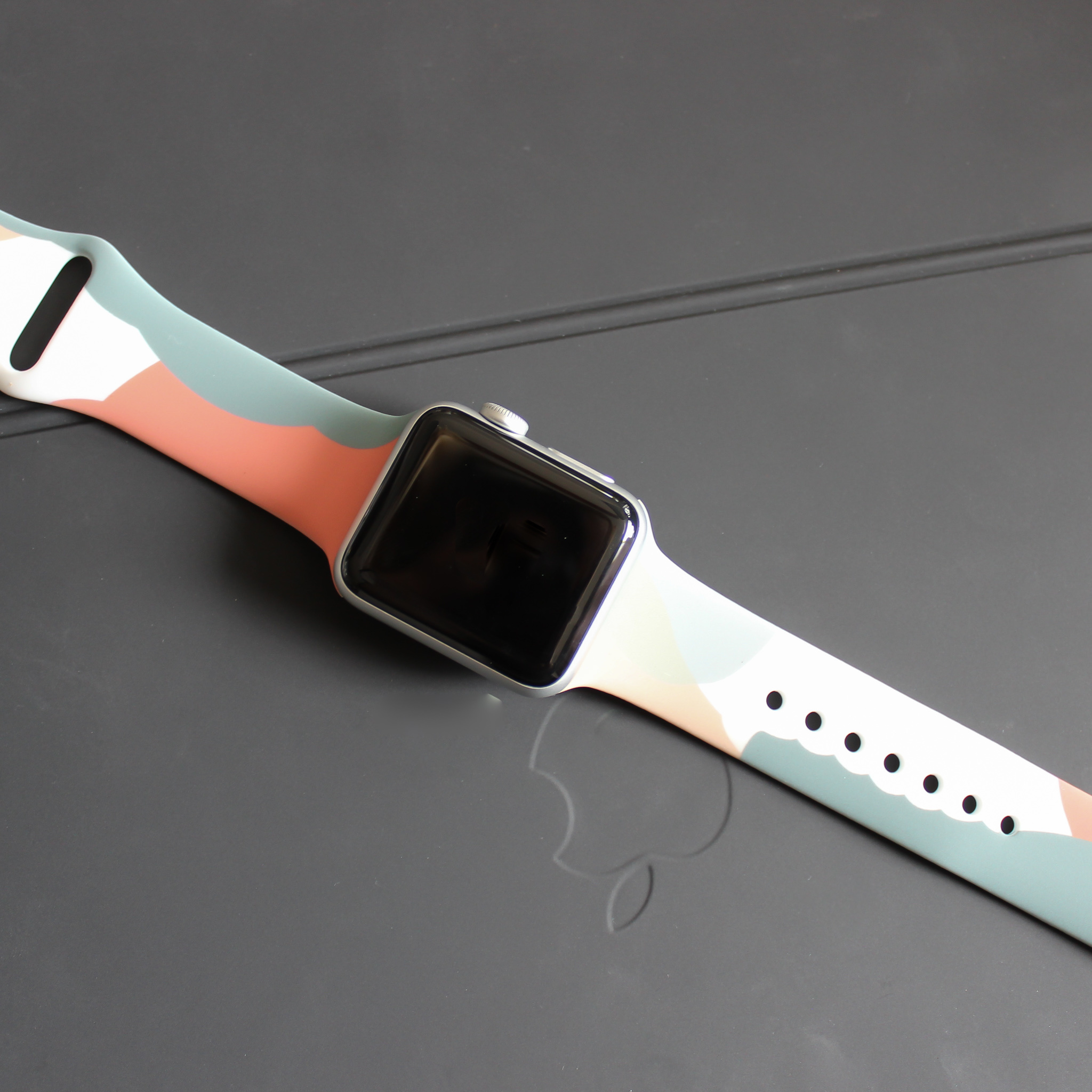 Bracelet sport Apple Watch - vert mangue