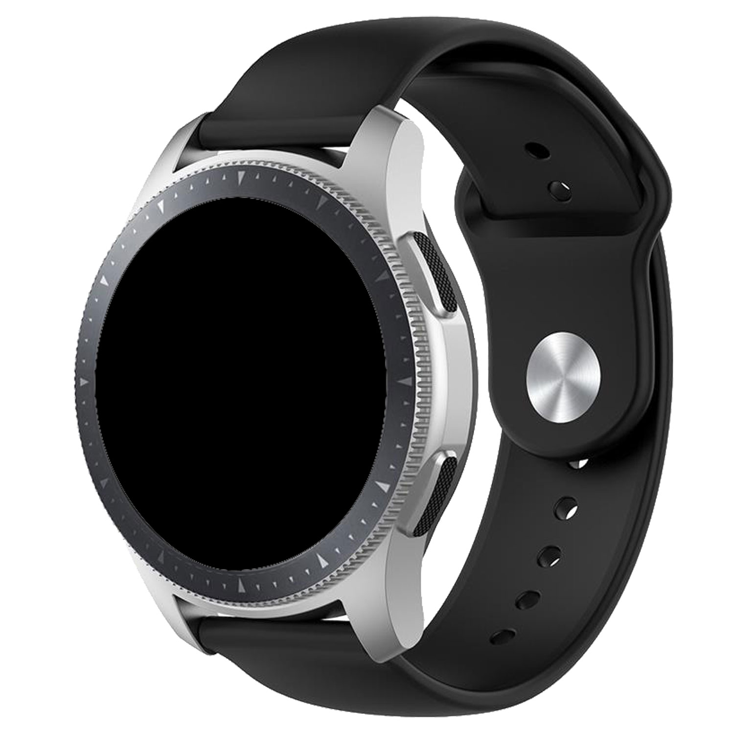 Bracelet de silicone Samsung Galaxy Watch 5 Pro - noir