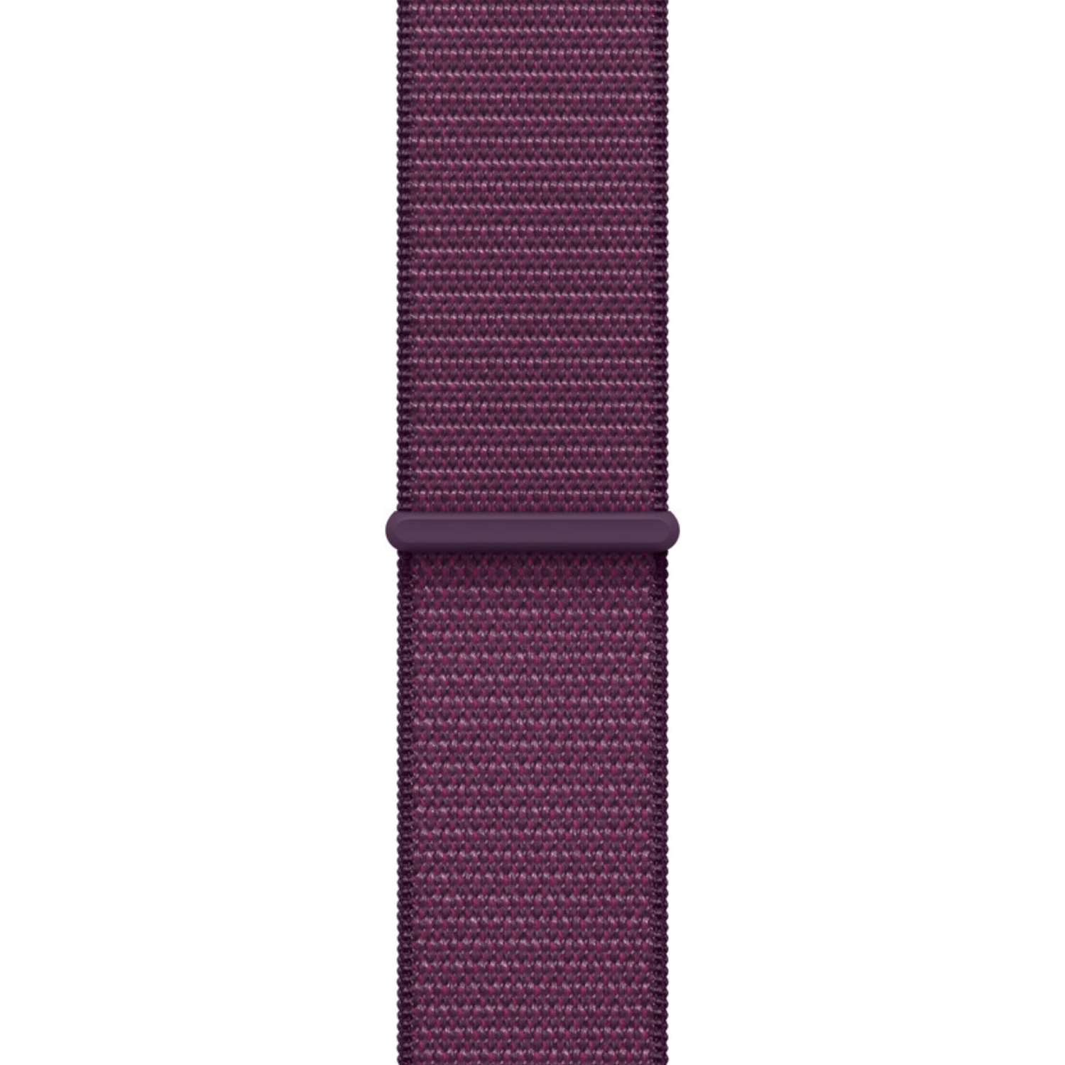 Bracelet boucle sport en nylon Apple Watch - prune