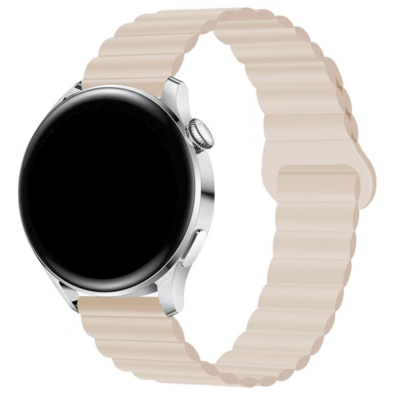 Bracelet magnétique en silicone Samsung Galaxy Watch 6 - lumière stellaire