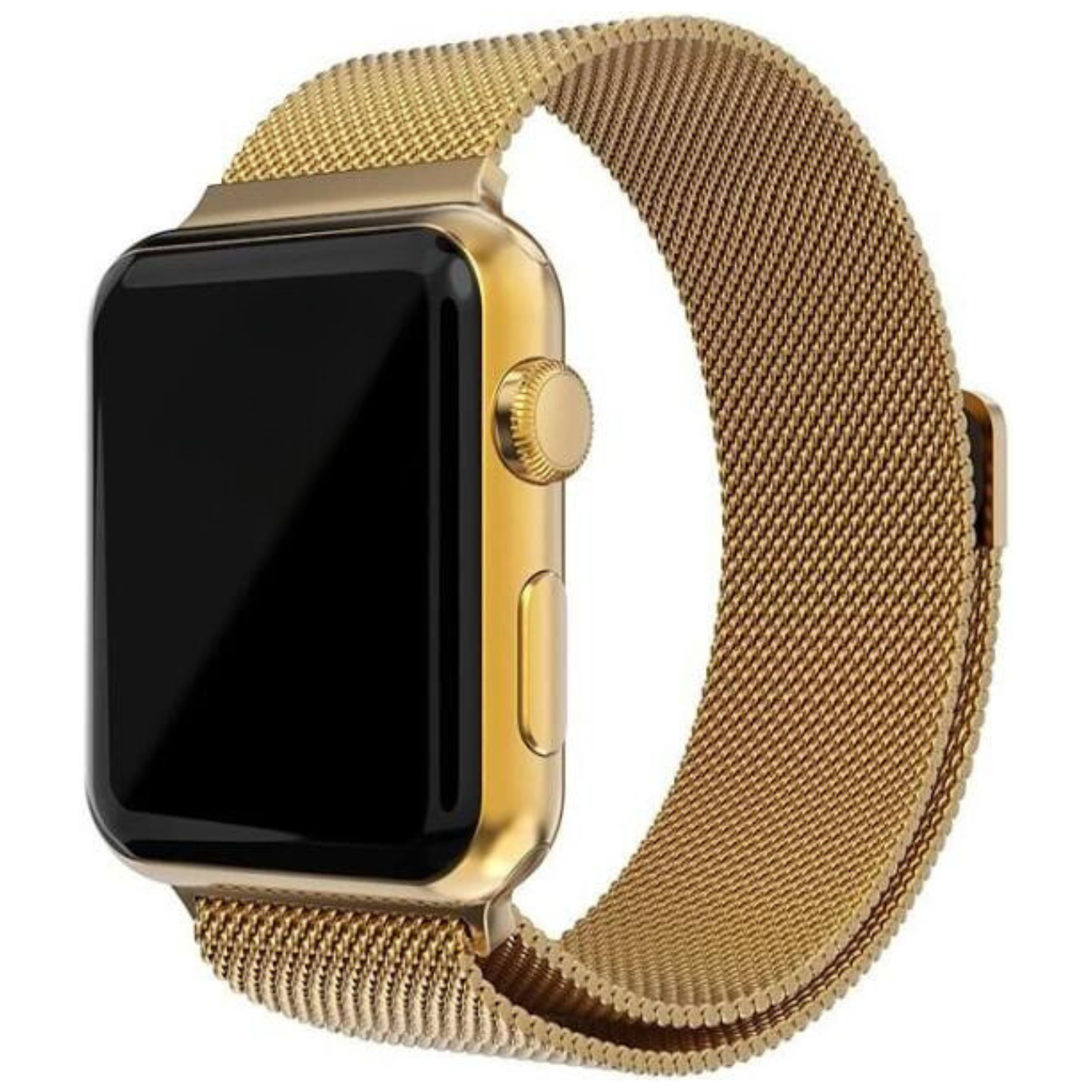 Bracelet milanais Apple Watch - or