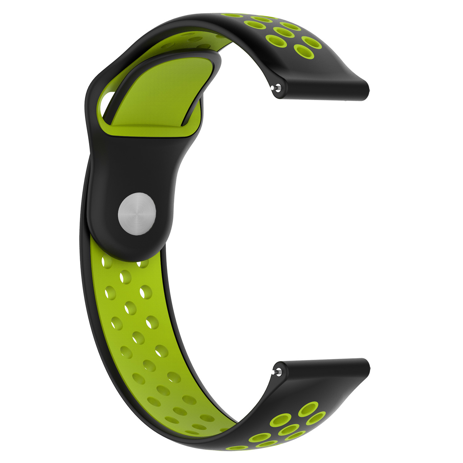 Bracelet sport double Huawei Watch GT - noir vert