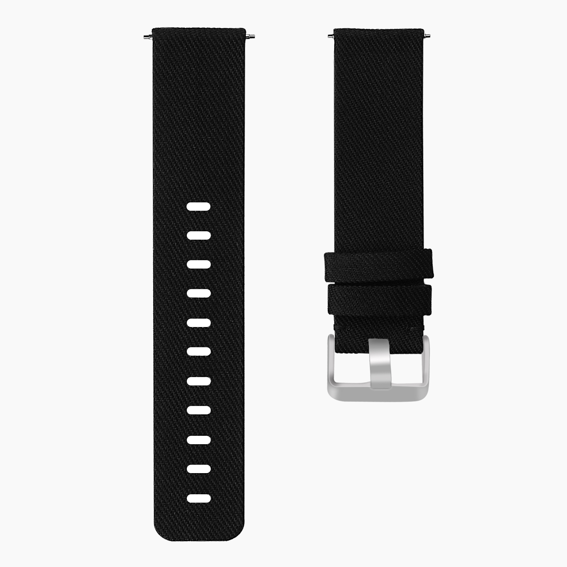 Bracelet boucle sport en nylon Fitbit Versa - noir