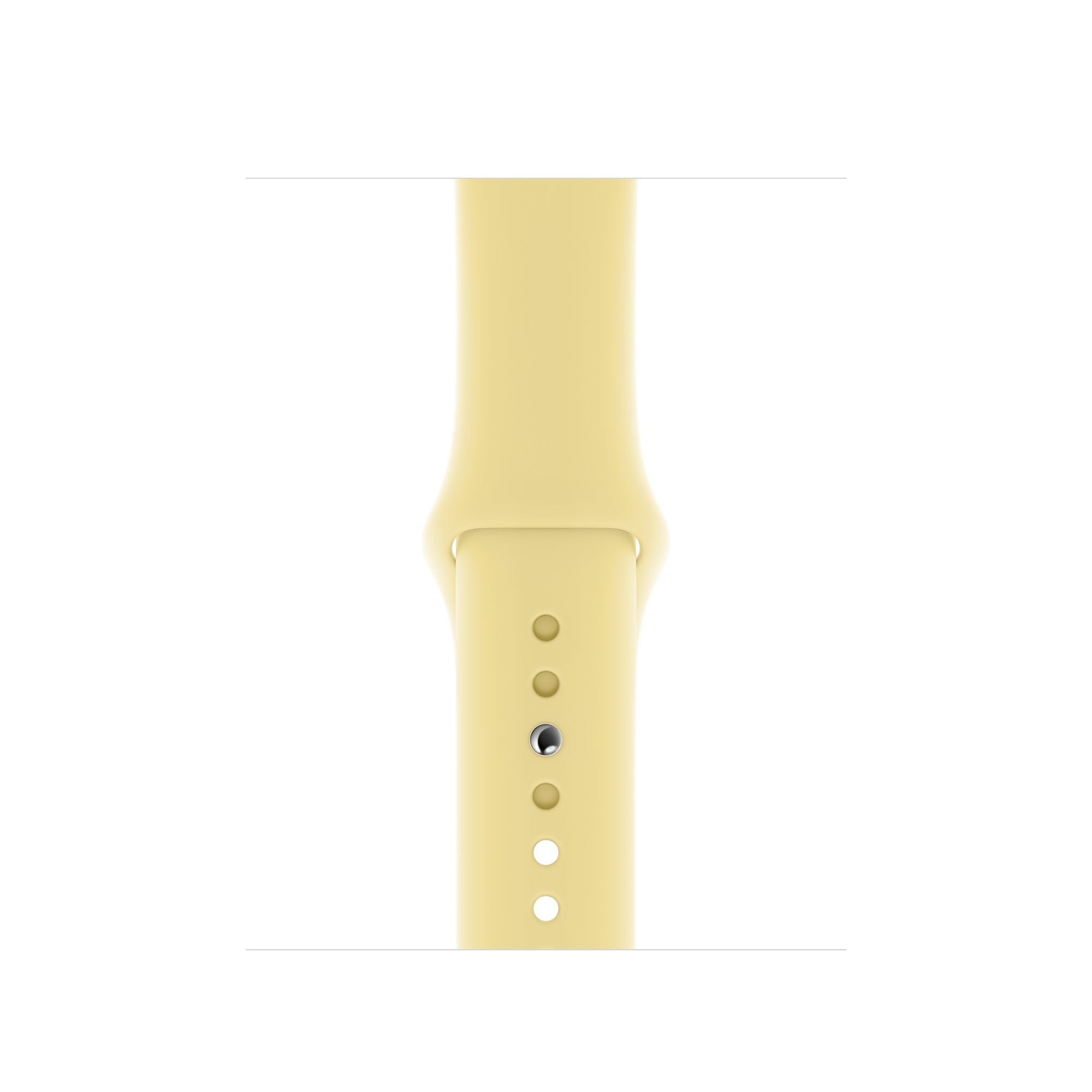 Bracelet sport Apple Watch - crème citron