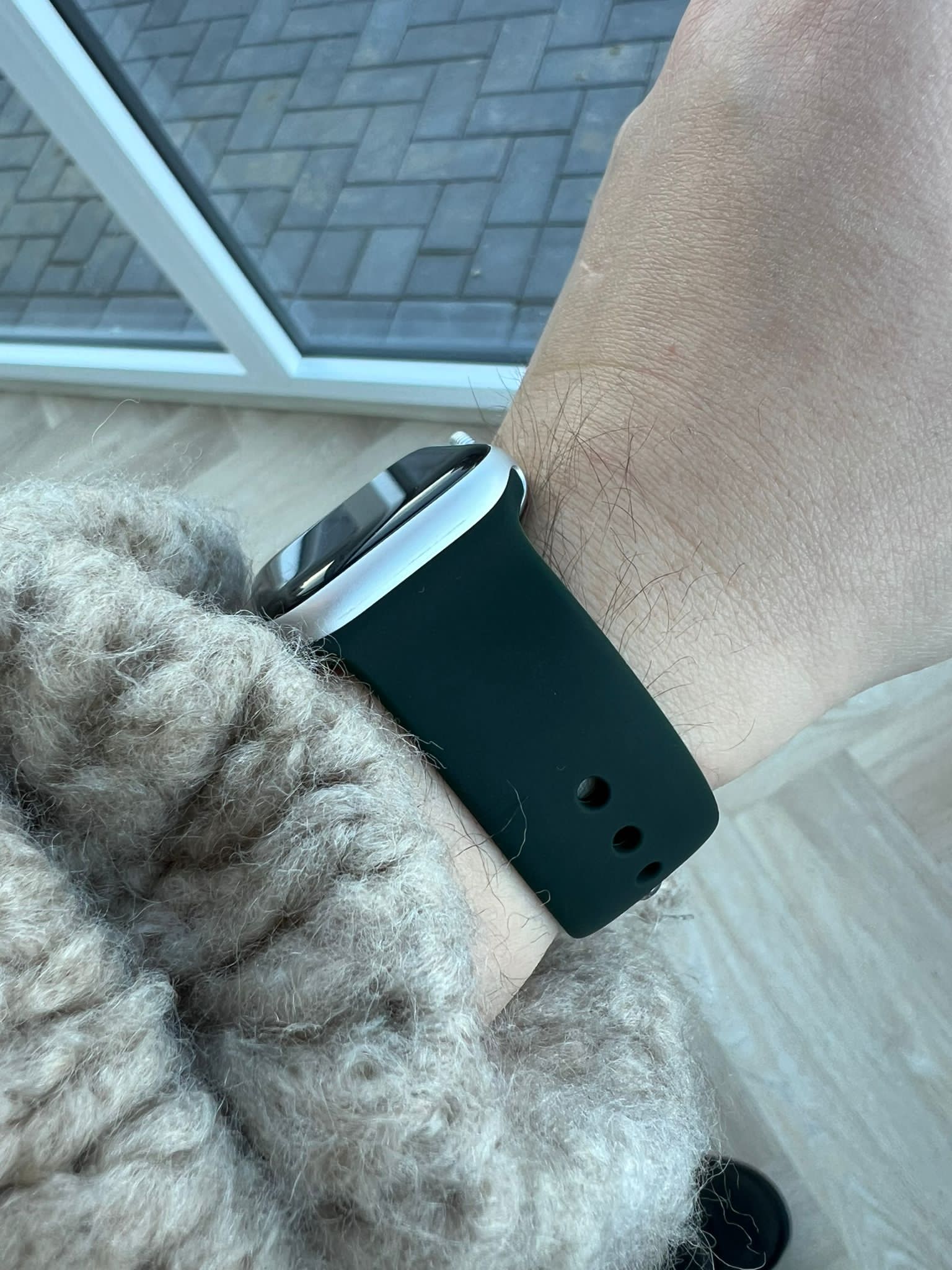 Bracelet sport Apple Watch - vert chypre