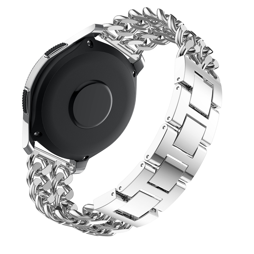 Bracelet acier cow-boy Samsung Galaxy Watch - argent