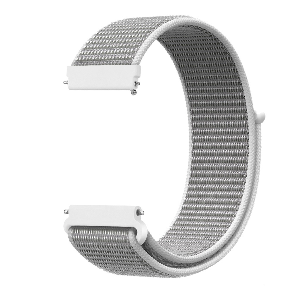 Bracelet boucle sport en nylon Garmin Vivoactive / Vivomove - coquillage