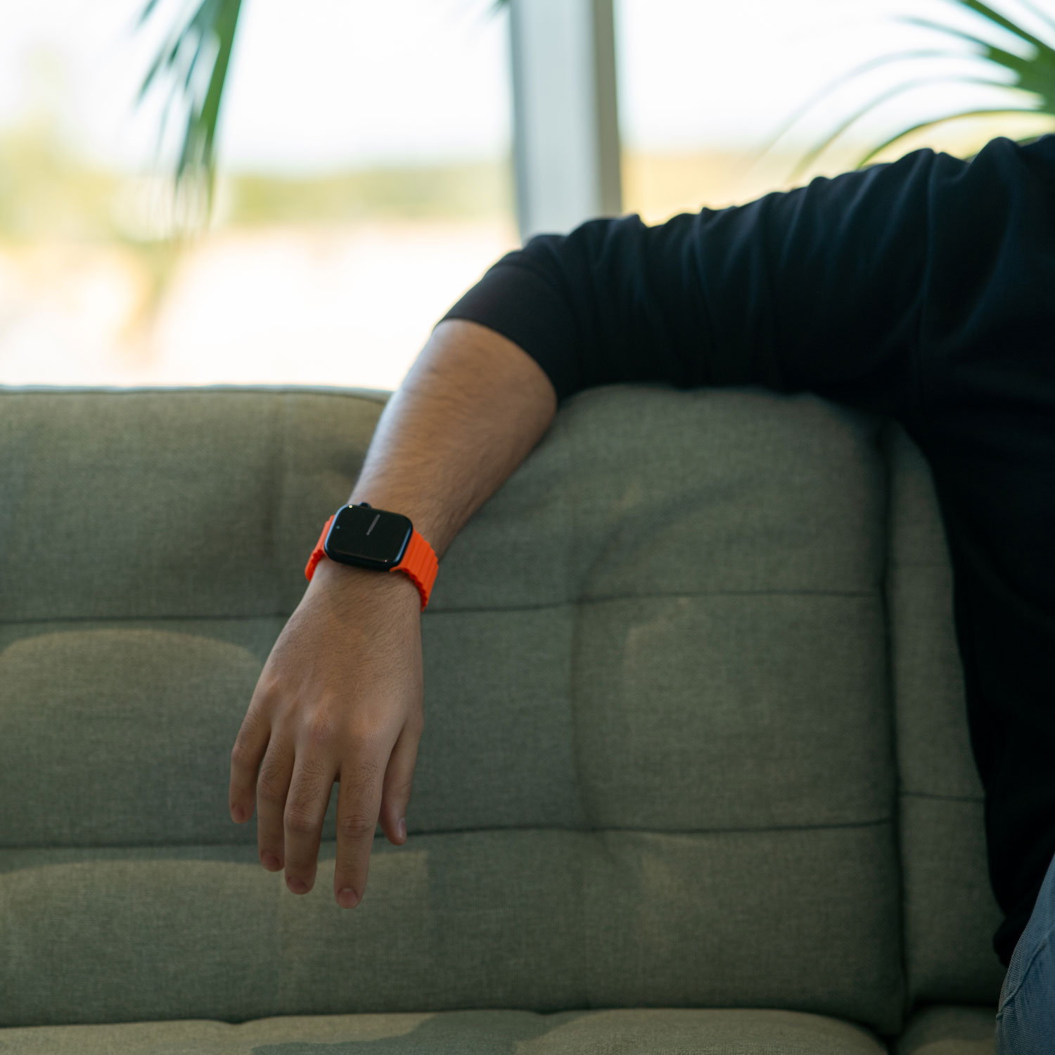 Bracelet sport Océan Apple Watch - orange