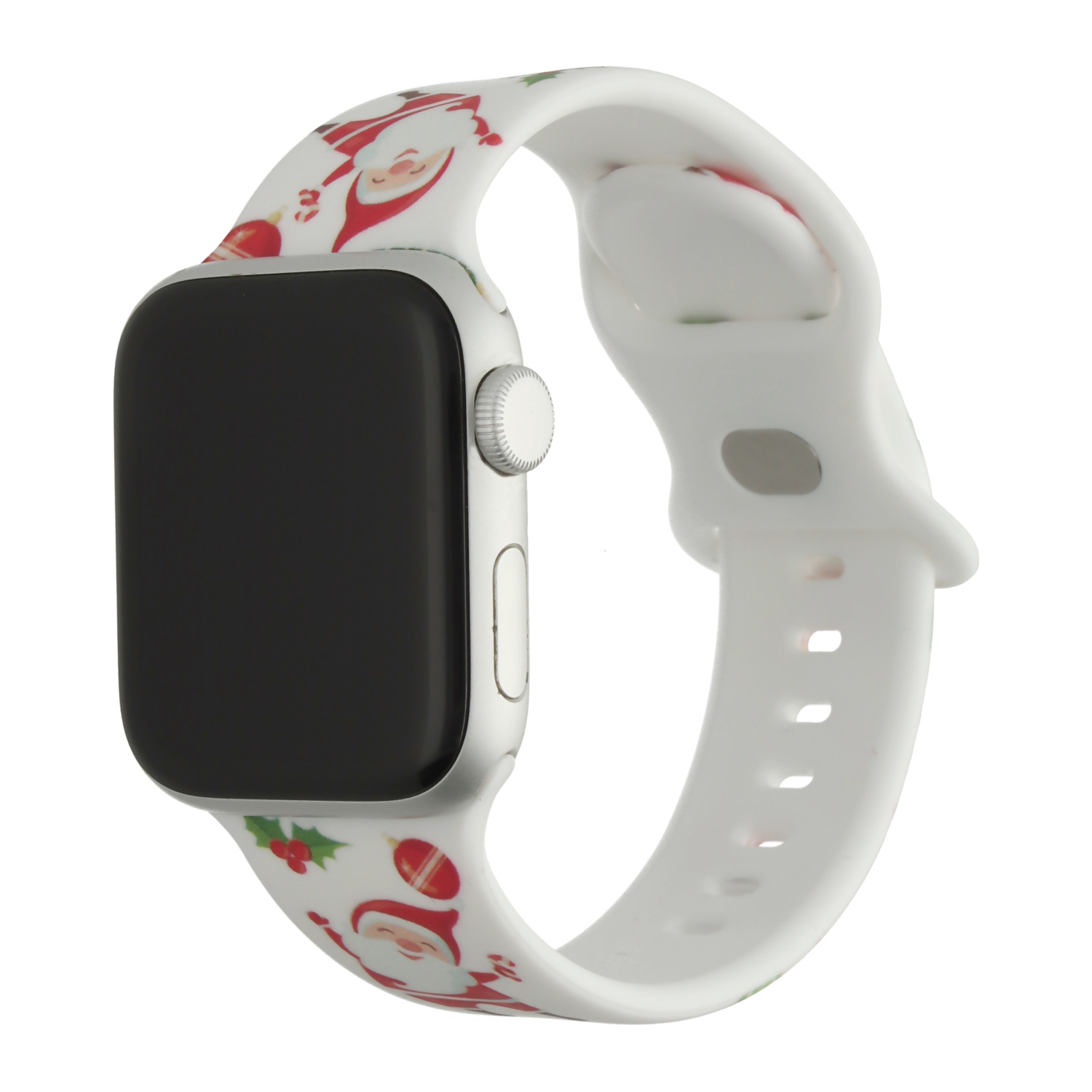 Édition limitée 2024 - Bracelet sport imprimé Apple Watch - NoëL