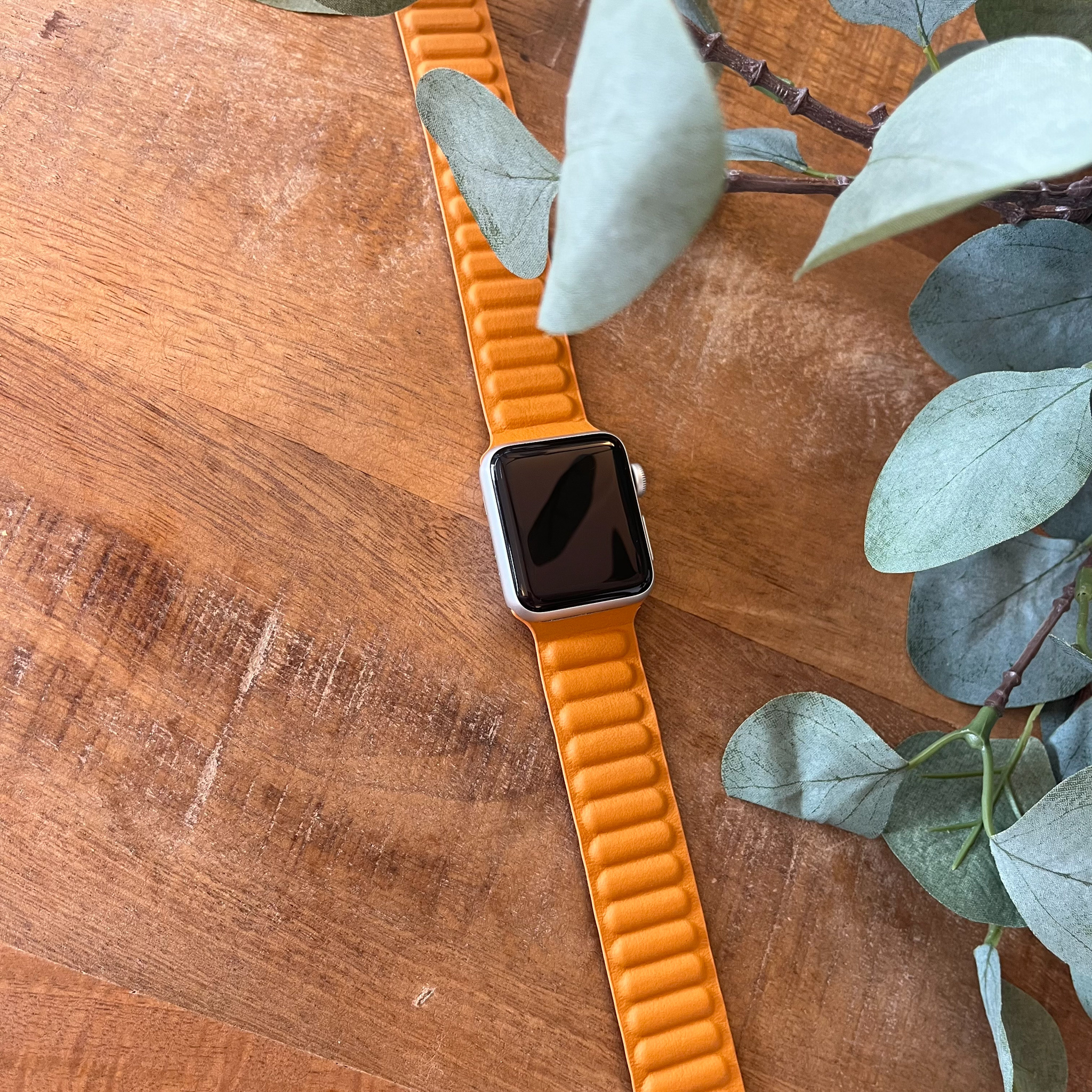 Bracelet en cuir solo Apple Watch - californie