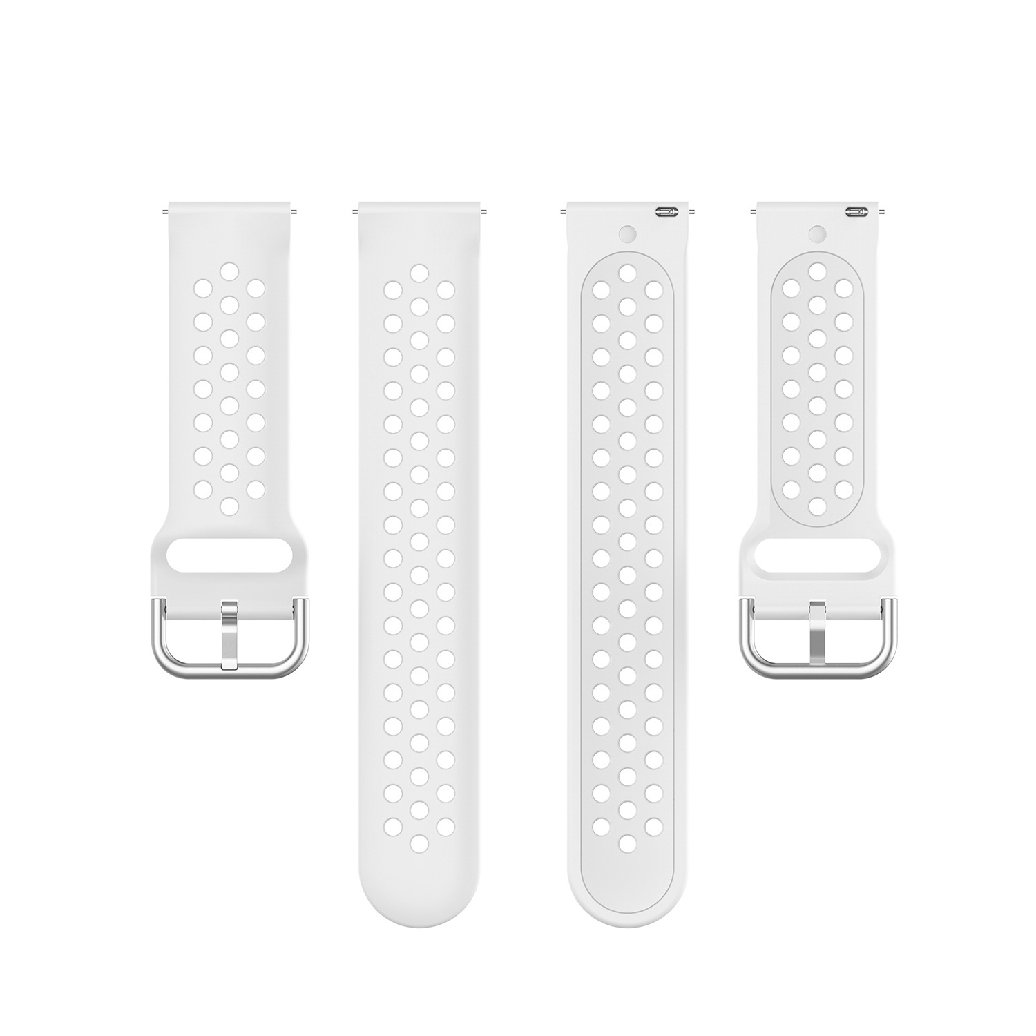 Bracelet double boucle sport de la Samsung Galaxy Watch - blanc