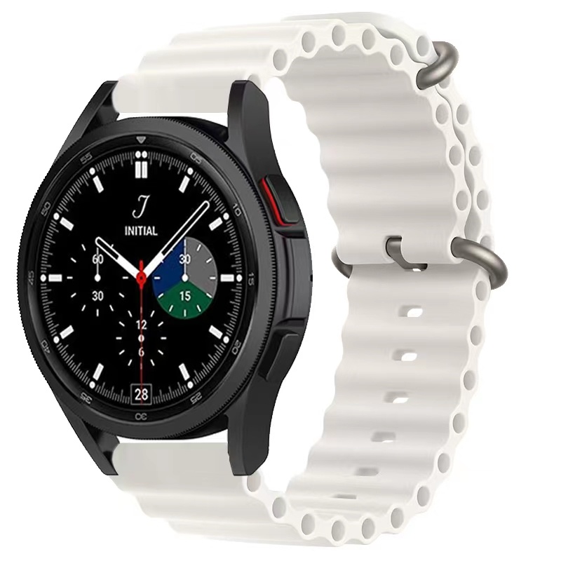 Bracelet sport Océan Samsung Galaxy Watch - blanc