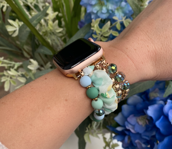 Bracelet à bijoux Apple Watch – Noa vert