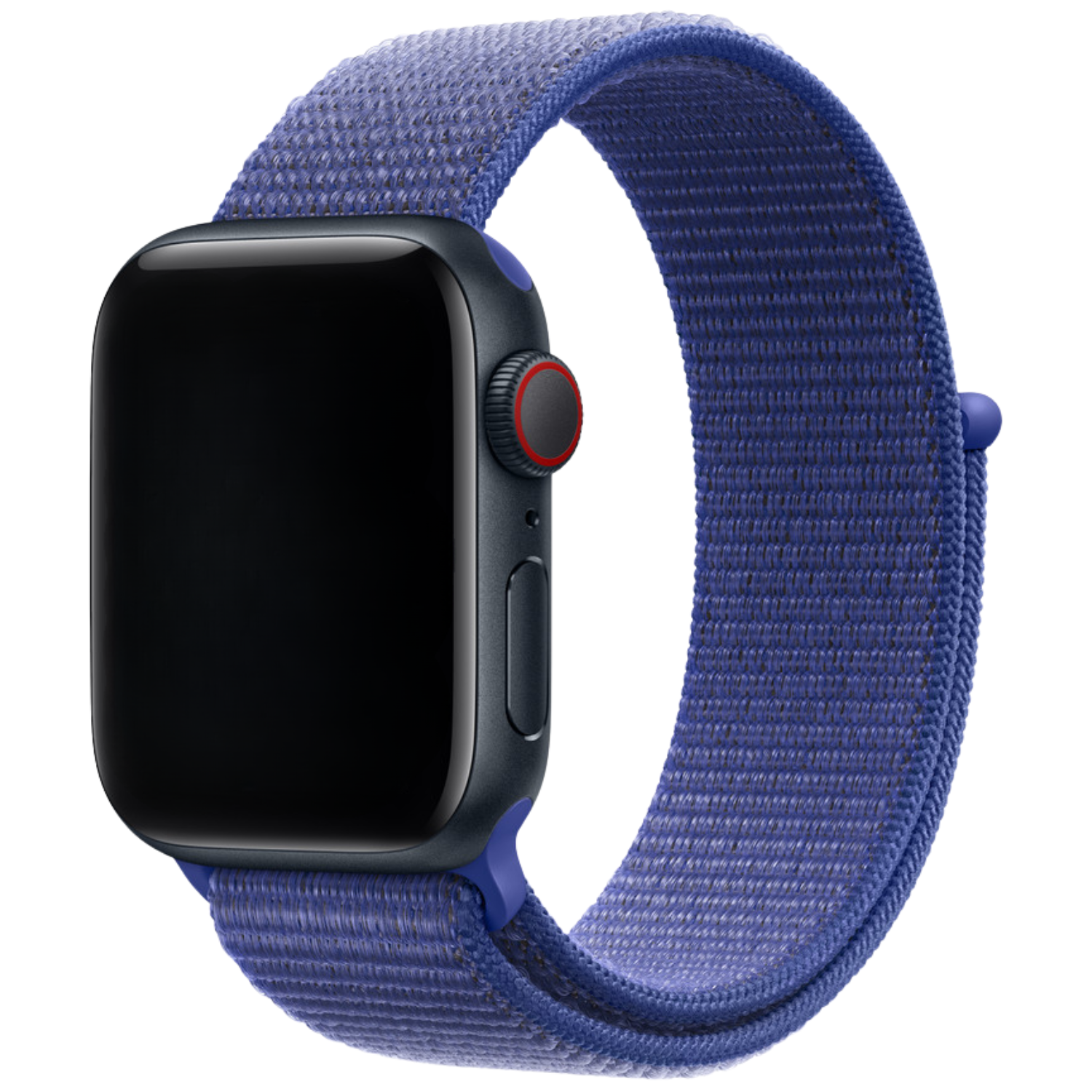 Bracelet boucle sport en nylon Apple Watch - outremer