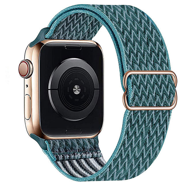 Bracelet nylon solo Apple Watch - vert sapin