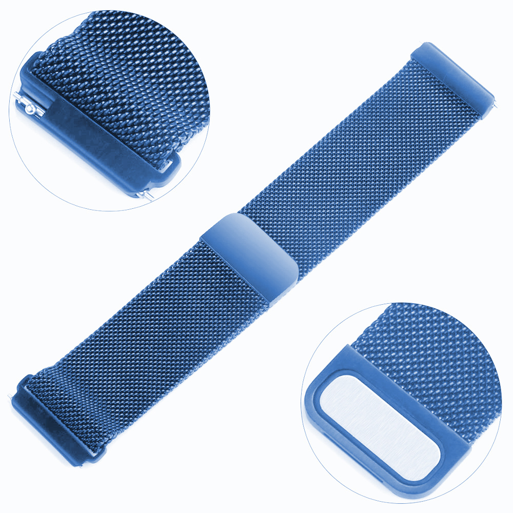 Bracelet milanais Fitbit Versa - bleu
