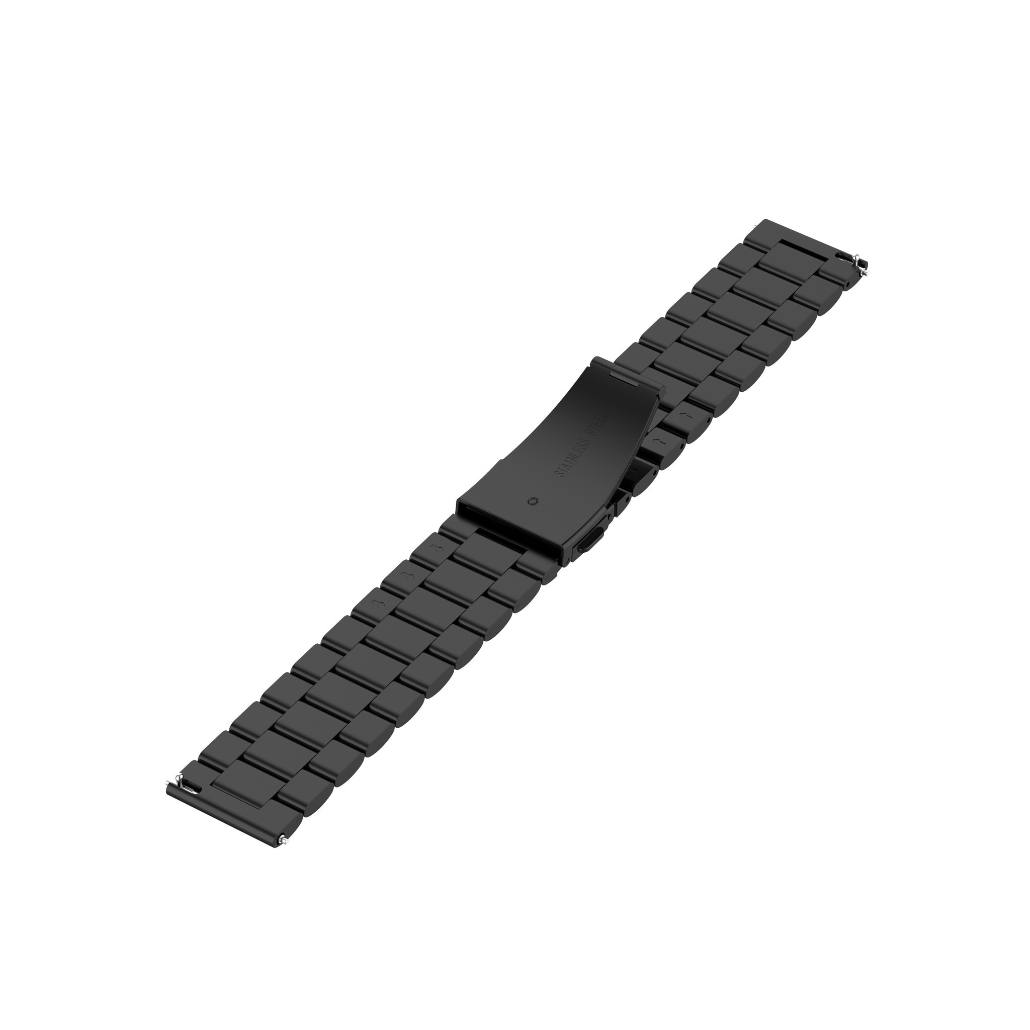 Bracelet acier perles Huawei Watch GT - noir