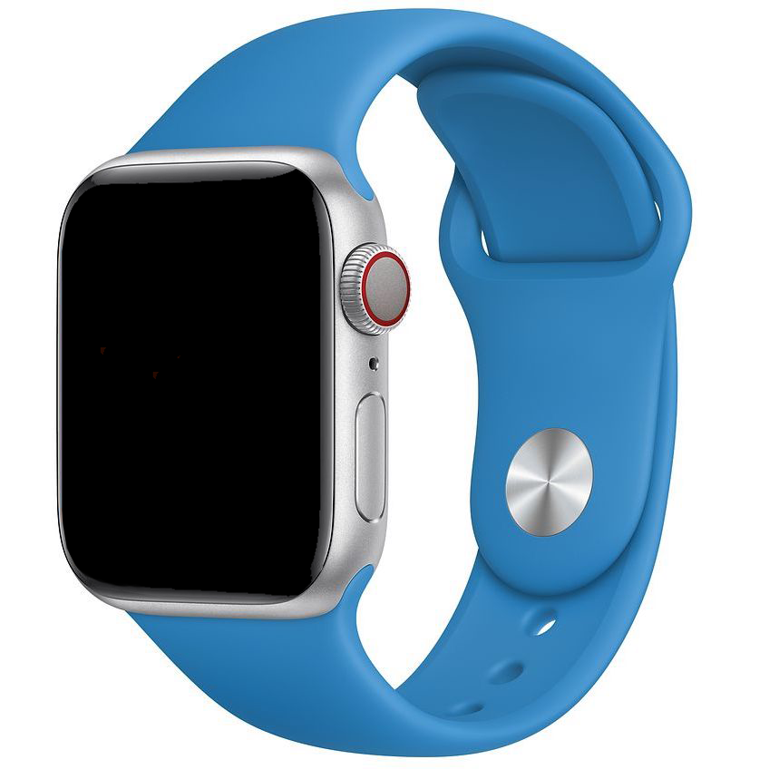 Bracelet sport Apple Watch - bleu surf