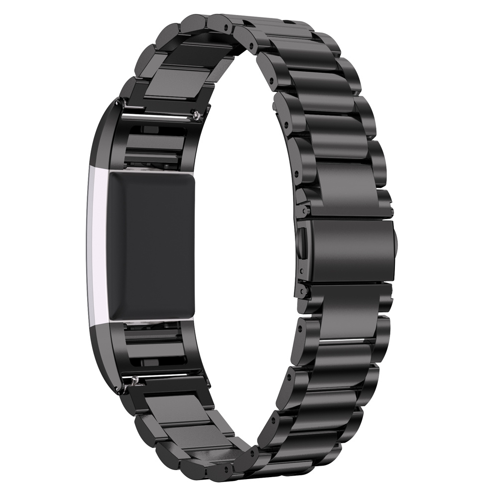 Bracelet acier perles Fitbit Charge 2 - noir