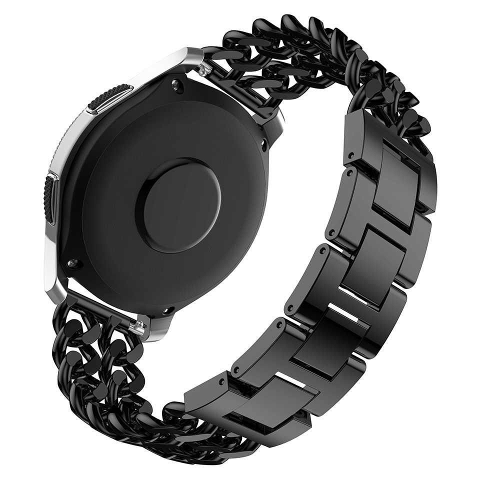 Bracelet acier cow-boy Samsung Galaxy Watch - noir