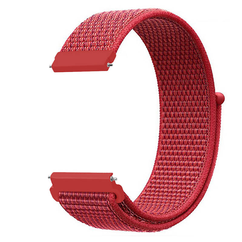 Bracelet boucle sport en nylon Garmin Vivoactive / Vivomoveeau - rouge