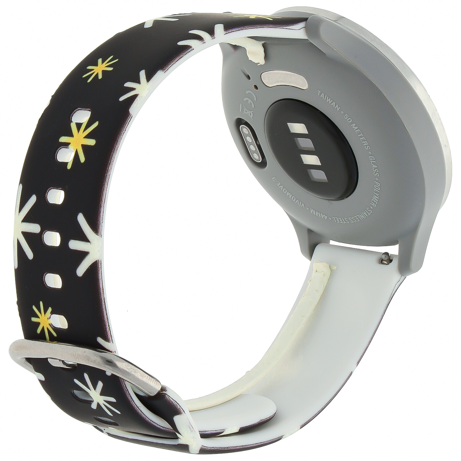 Bracelet sport imprimé Huawei Watch GT - noir de Noël