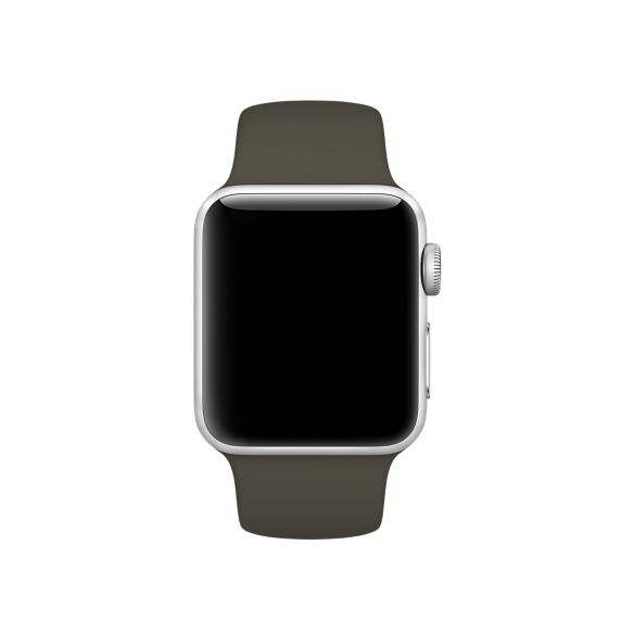 Bracelet sport Apple Watch - olive foncé
