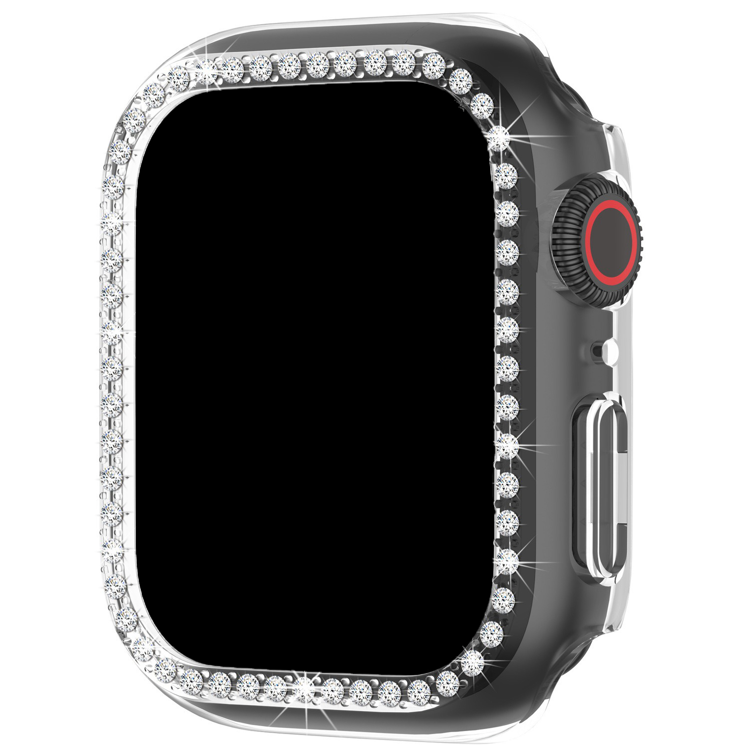 Étui diamant Apple Watch - transparent