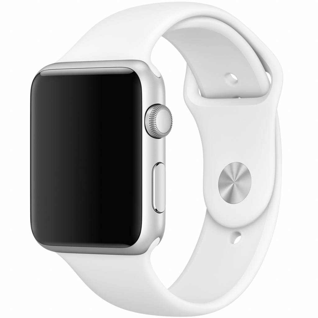 Bracelet sport Apple Watch - blanc